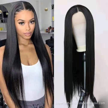 100% Human Hair 150% Density 13x4 Transparent Lace Human Hair Wigs 7a Virgin Human Hair Lace Front Wig